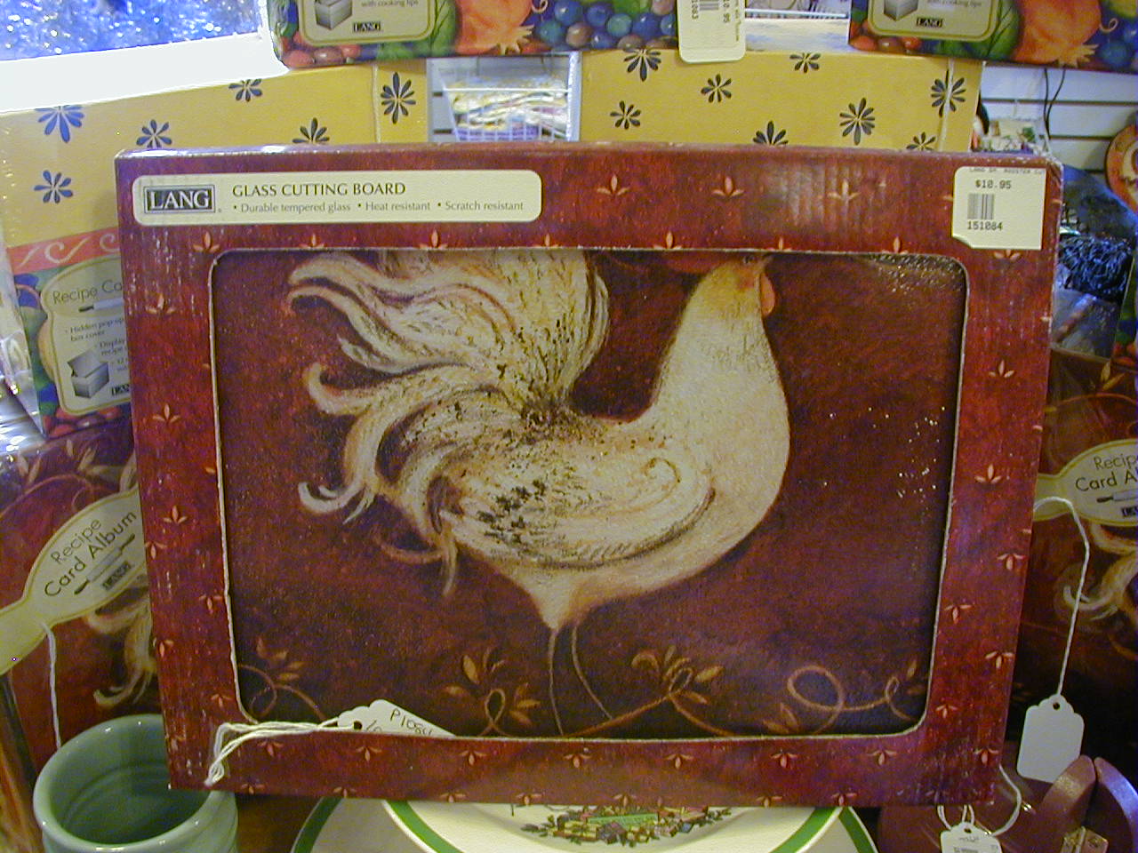 Lang Rooster Cutting Board
