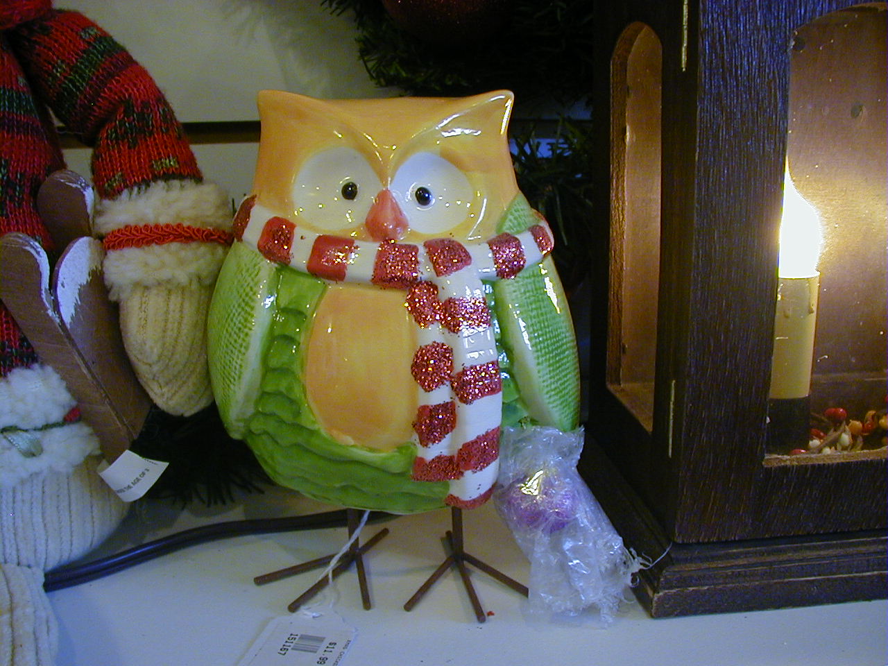 Christmas Bobble Owl