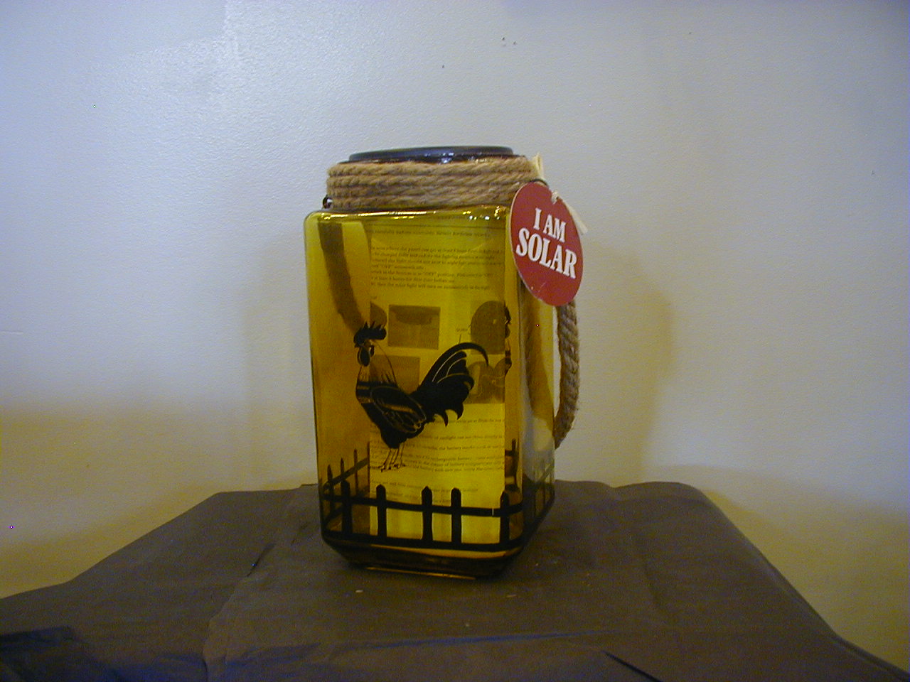 Solar Chicken Jar